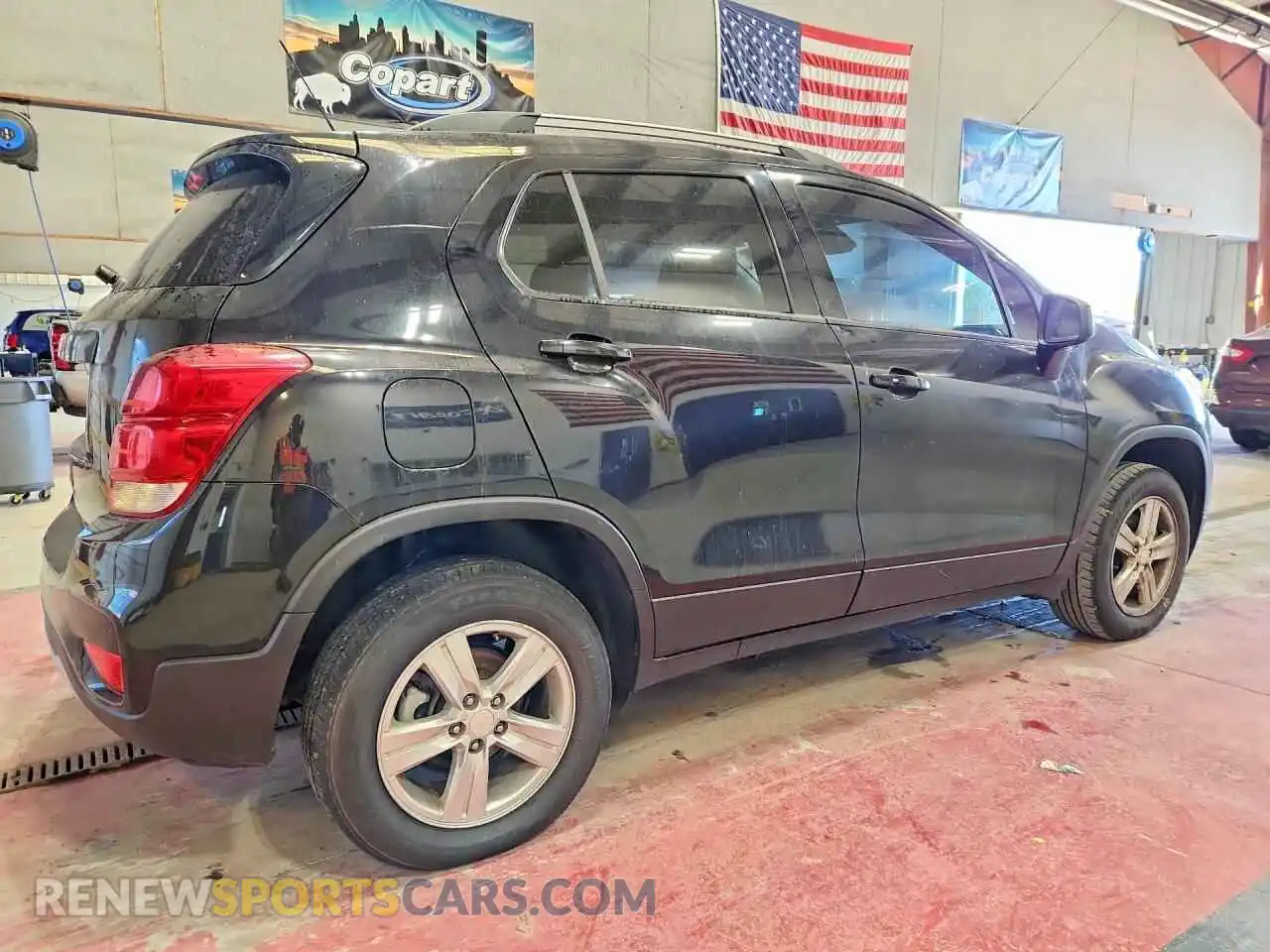3 Photograph of a damaged car KL7CJPSM6MB370749 CHEVROLET TRAX 2021
