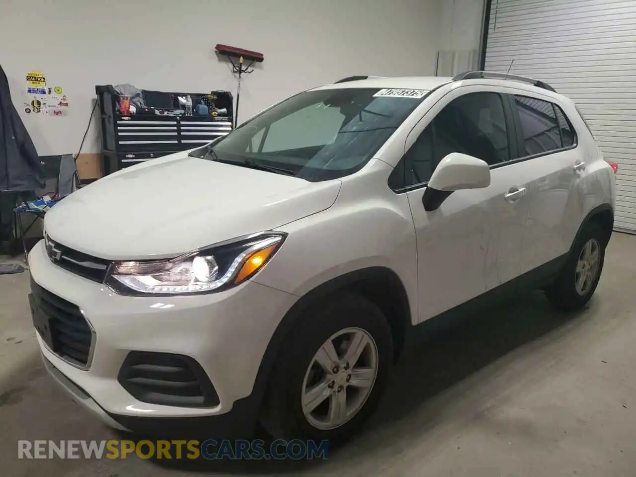 1 Photograph of a damaged car KL7CJPSM7MB366788 CHEVROLET TRAX 2021