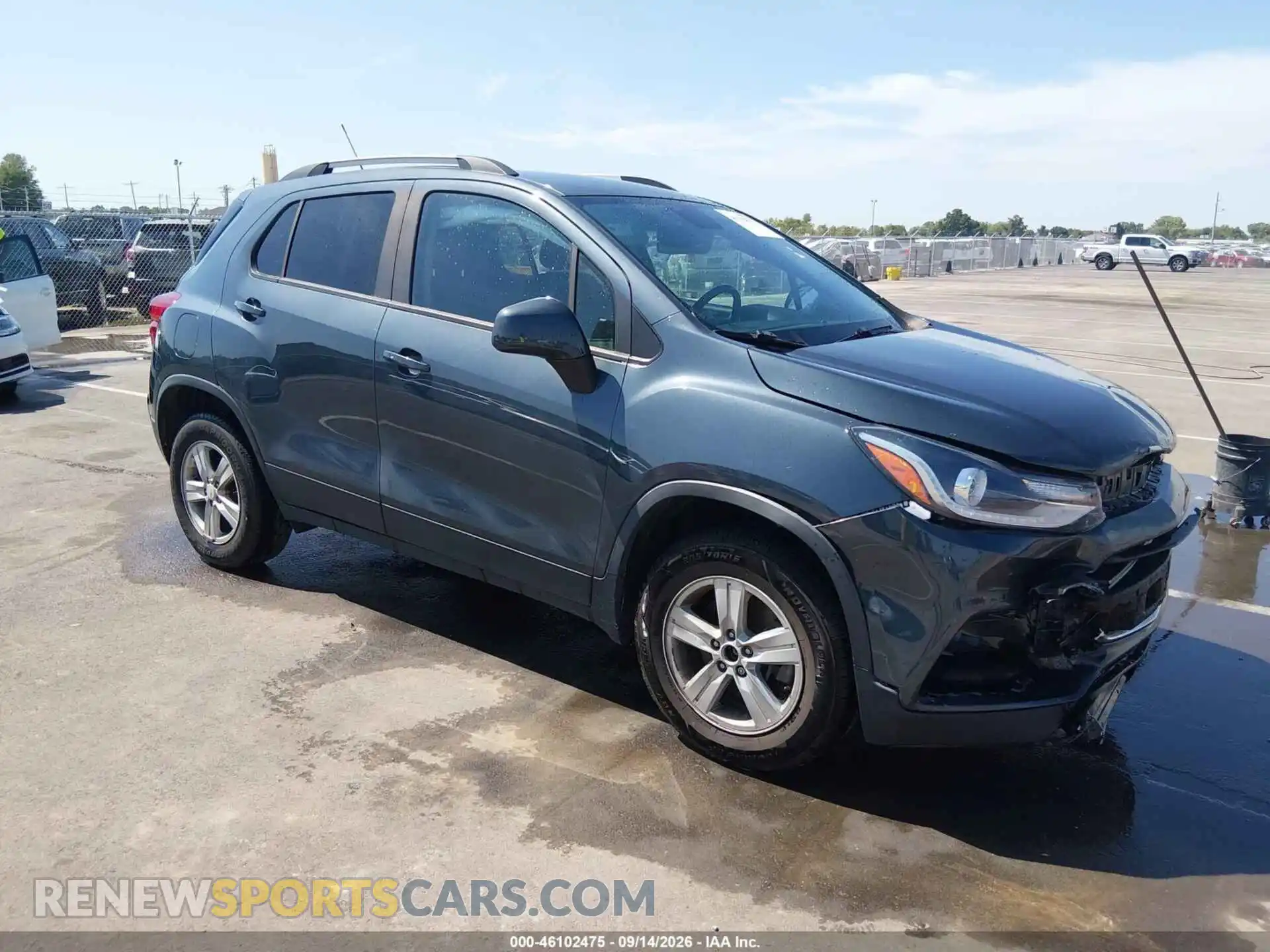 1 Photograph of a damaged car KL7CJPSM7MB367388 CHEVROLET TRAX 2021