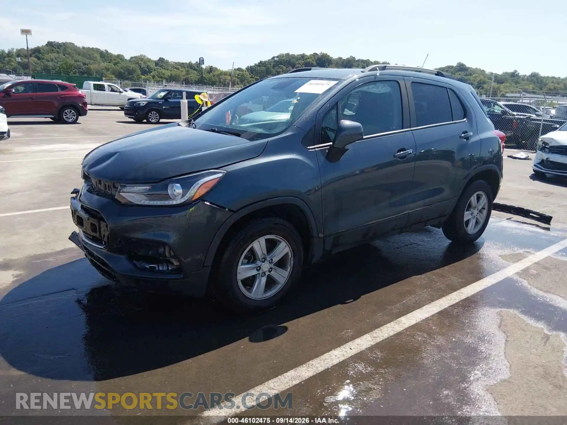 2 Photograph of a damaged car KL7CJPSM7MB367388 CHEVROLET TRAX 2021