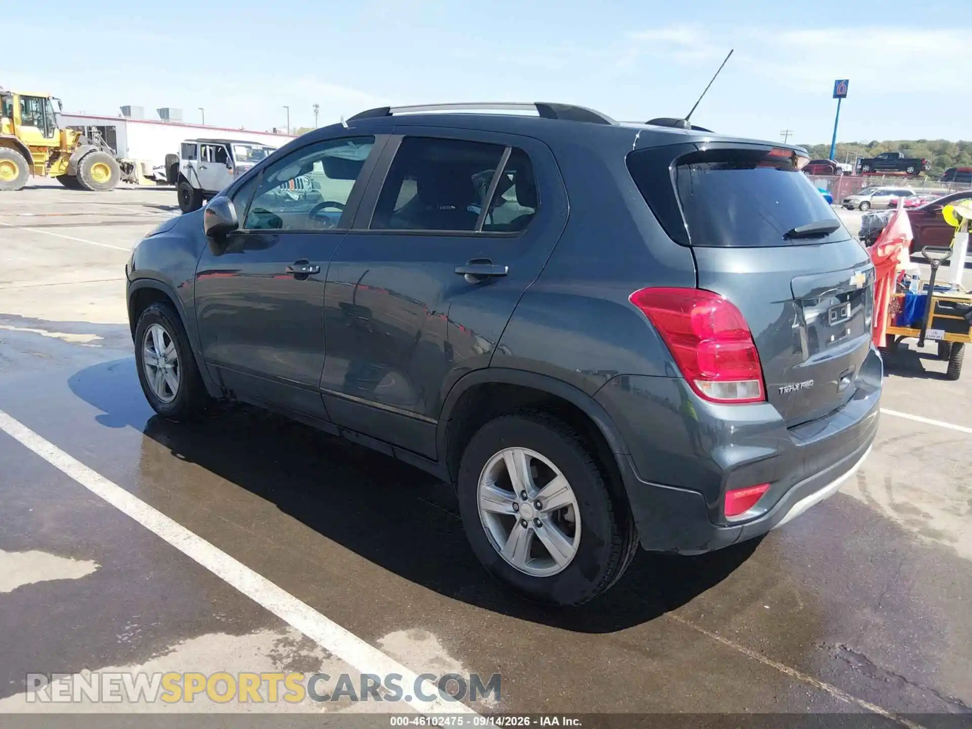 3 Photograph of a damaged car KL7CJPSM7MB367388 CHEVROLET TRAX 2021