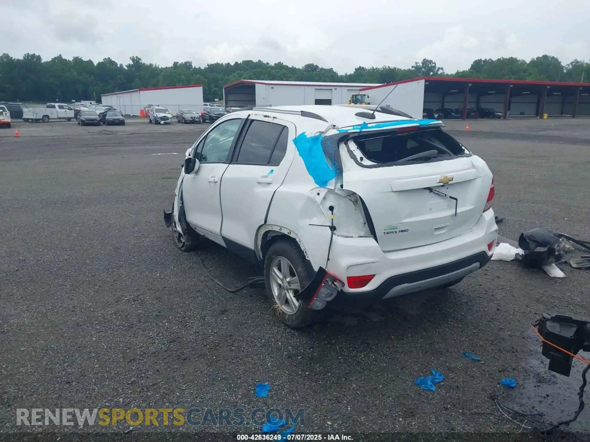 3 Photograph of a damaged car KL7CJPSM8MB374432 CHEVROLET TRAX 2021