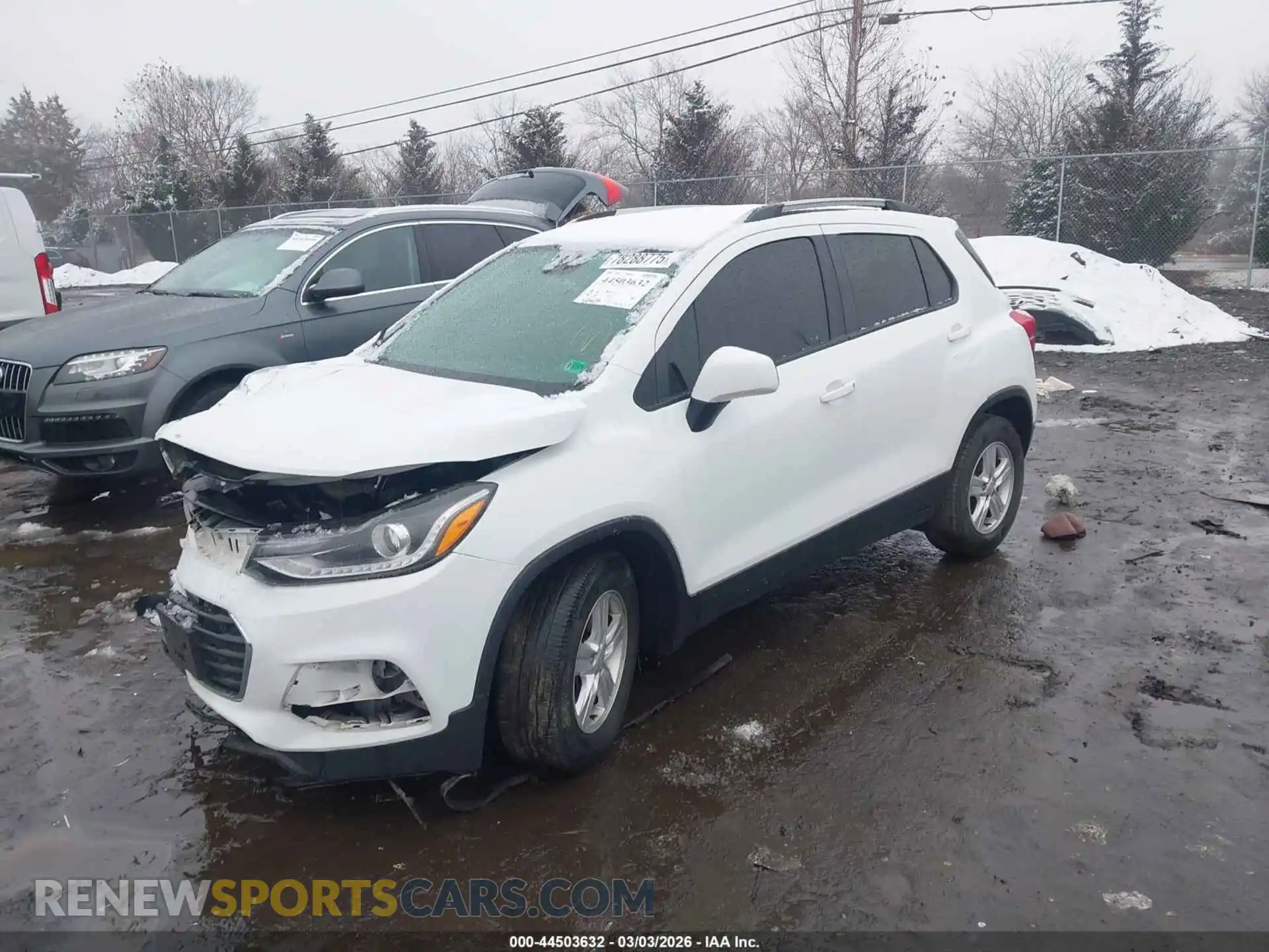 2 Фотография поврежденного автомобиля KL7CJLSM1NB508191 CHEVROLET TRAX 2022