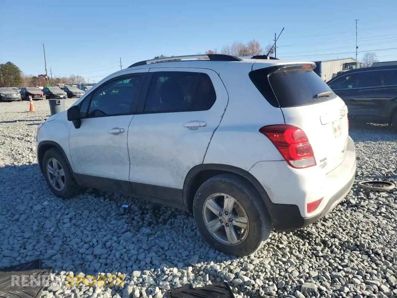 2 Photograph of a damaged car KL7CJLSM1NB562672 CHEVROLET TRAX 2022