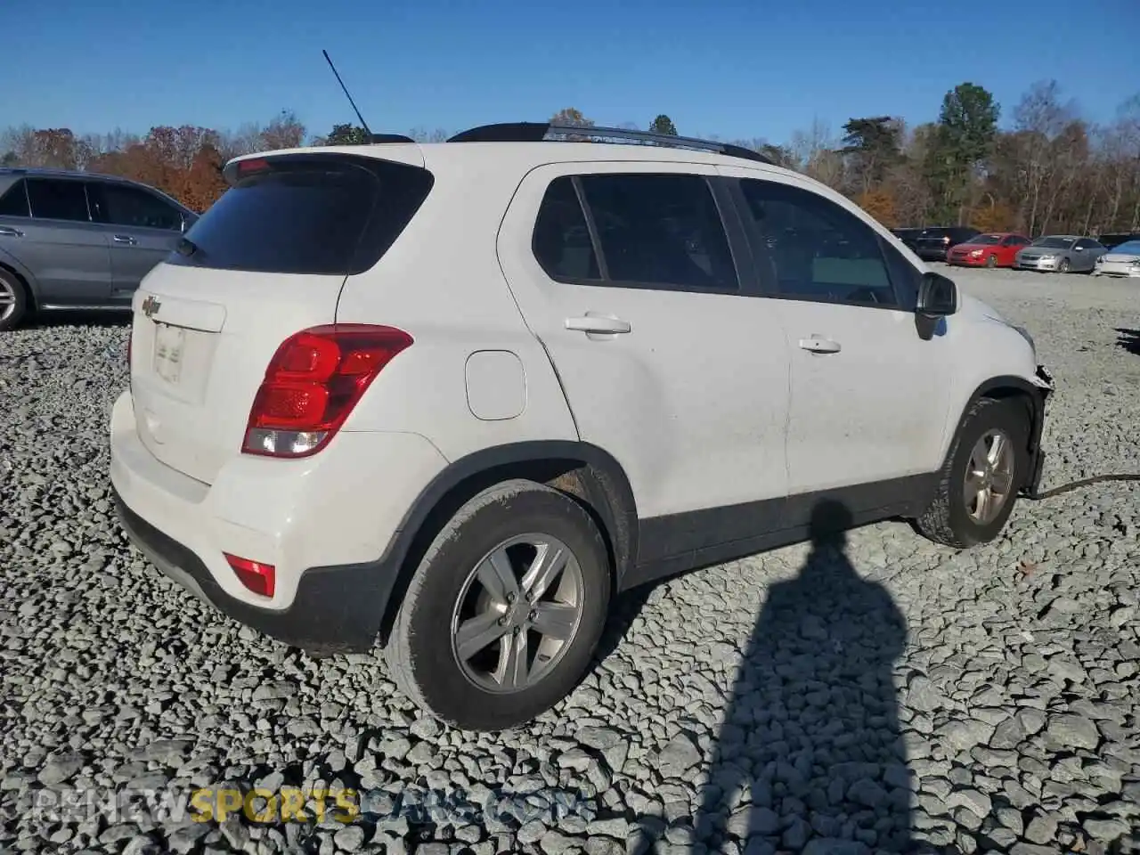 3 Photograph of a damaged car KL7CJLSM1NB562672 CHEVROLET TRAX 2022