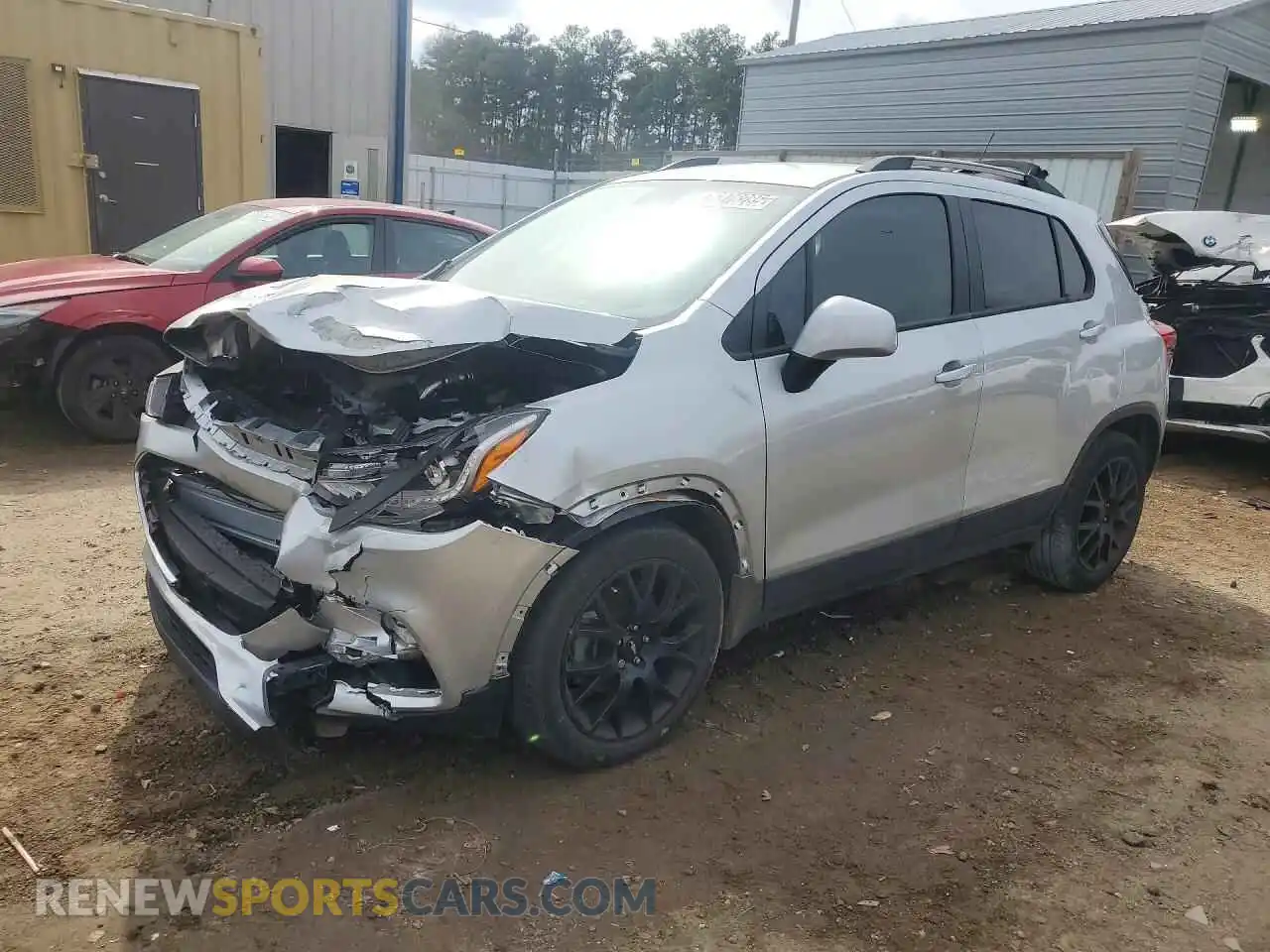 1 Photograph of a damaged car KL7CJLSM1NB562848 CHEVROLET TRAX 2022