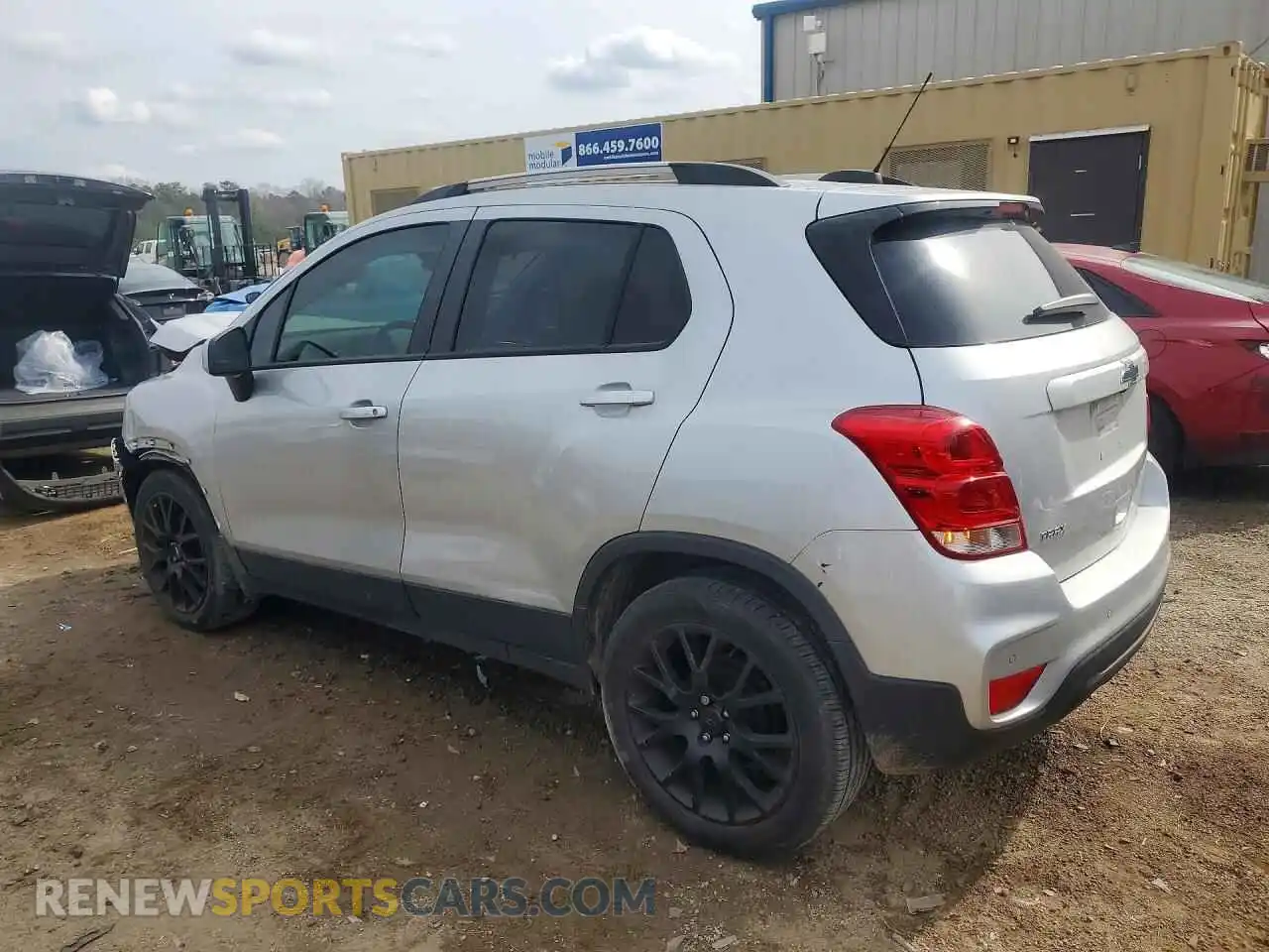 2 Photograph of a damaged car KL7CJLSM1NB562848 CHEVROLET TRAX 2022