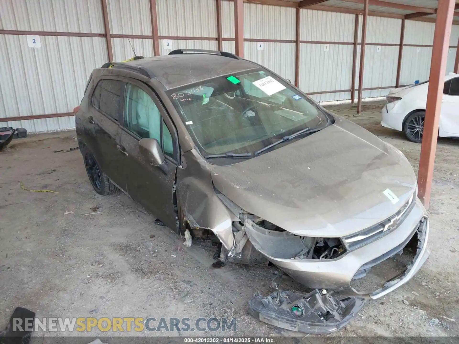 1 Photograph of a damaged car KL7CJLSM2NB514680 CHEVROLET TRAX 2022