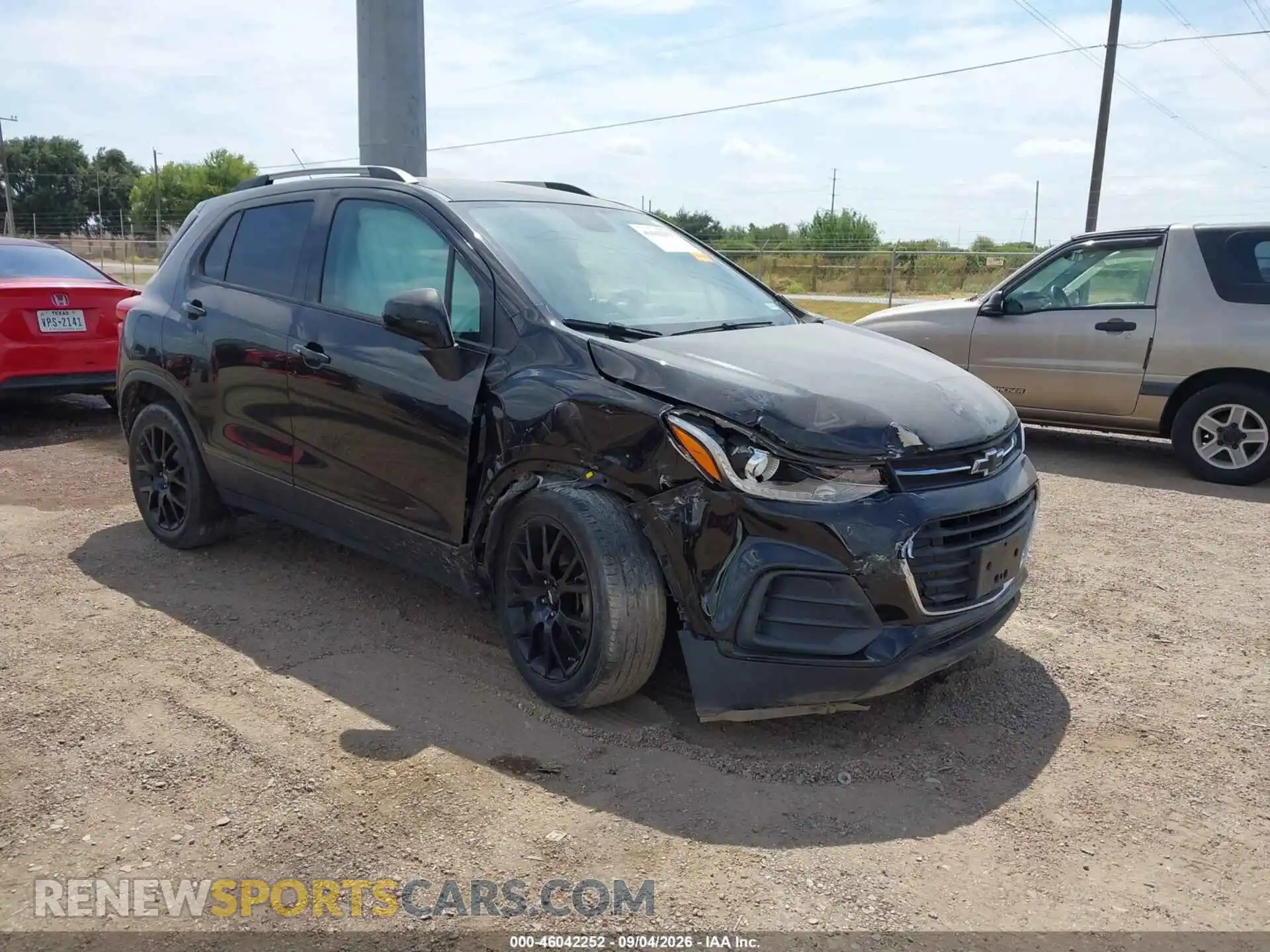 1 Photograph of a damaged car KL7CJLSM3NB508581 CHEVROLET TRAX 2022
