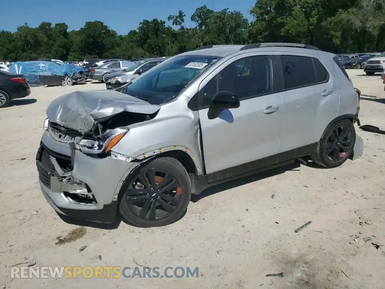 1 Фотография поврежденного автомобиля KL7CJLSM5NB557748 CHEVROLET TRAX 2022