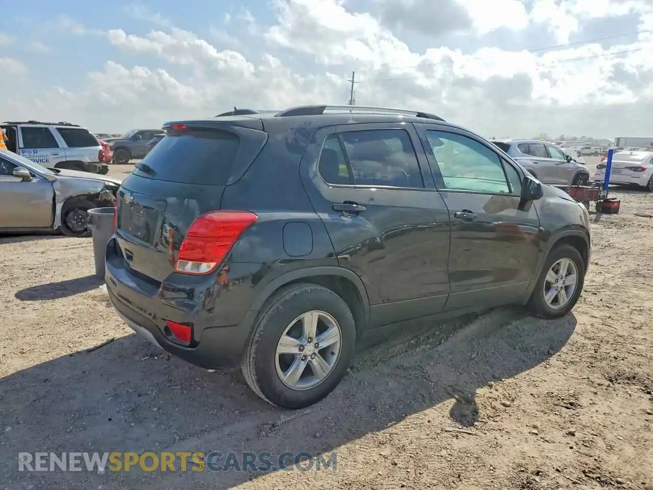3 Photograph of a damaged car KL7CJLSM5NB560052 CHEVROLET TRAX 2022