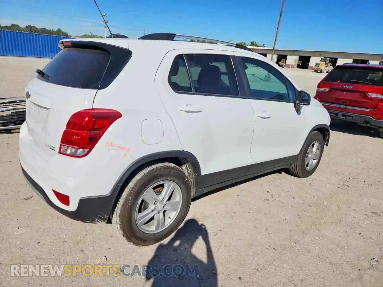 3 Photograph of a damaged car KL7CJLSM7NB508454 CHEVROLET TRAX 2022