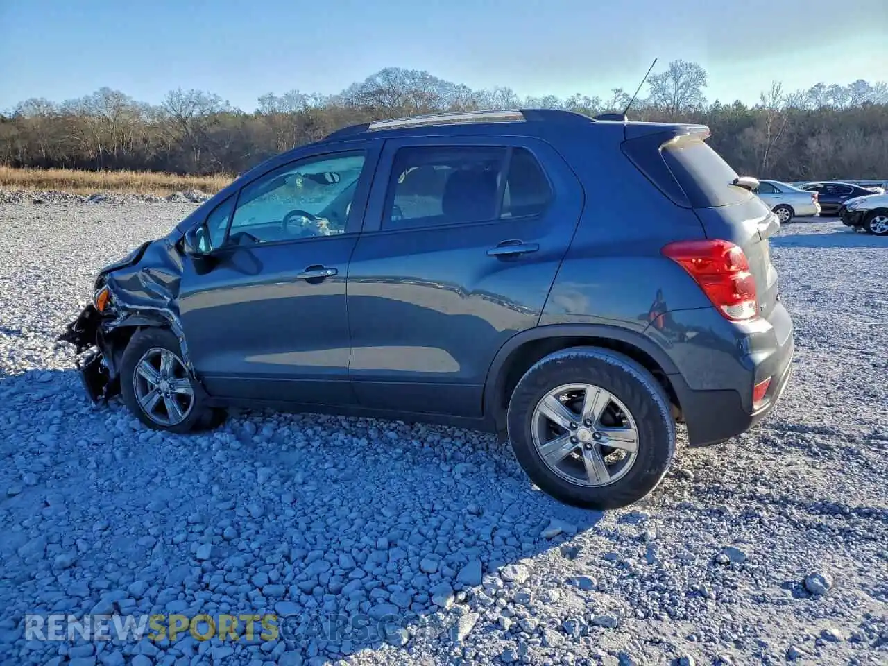 2 Photograph of a damaged car KL7CJLSM7NB559176 CHEVROLET TRAX 2022