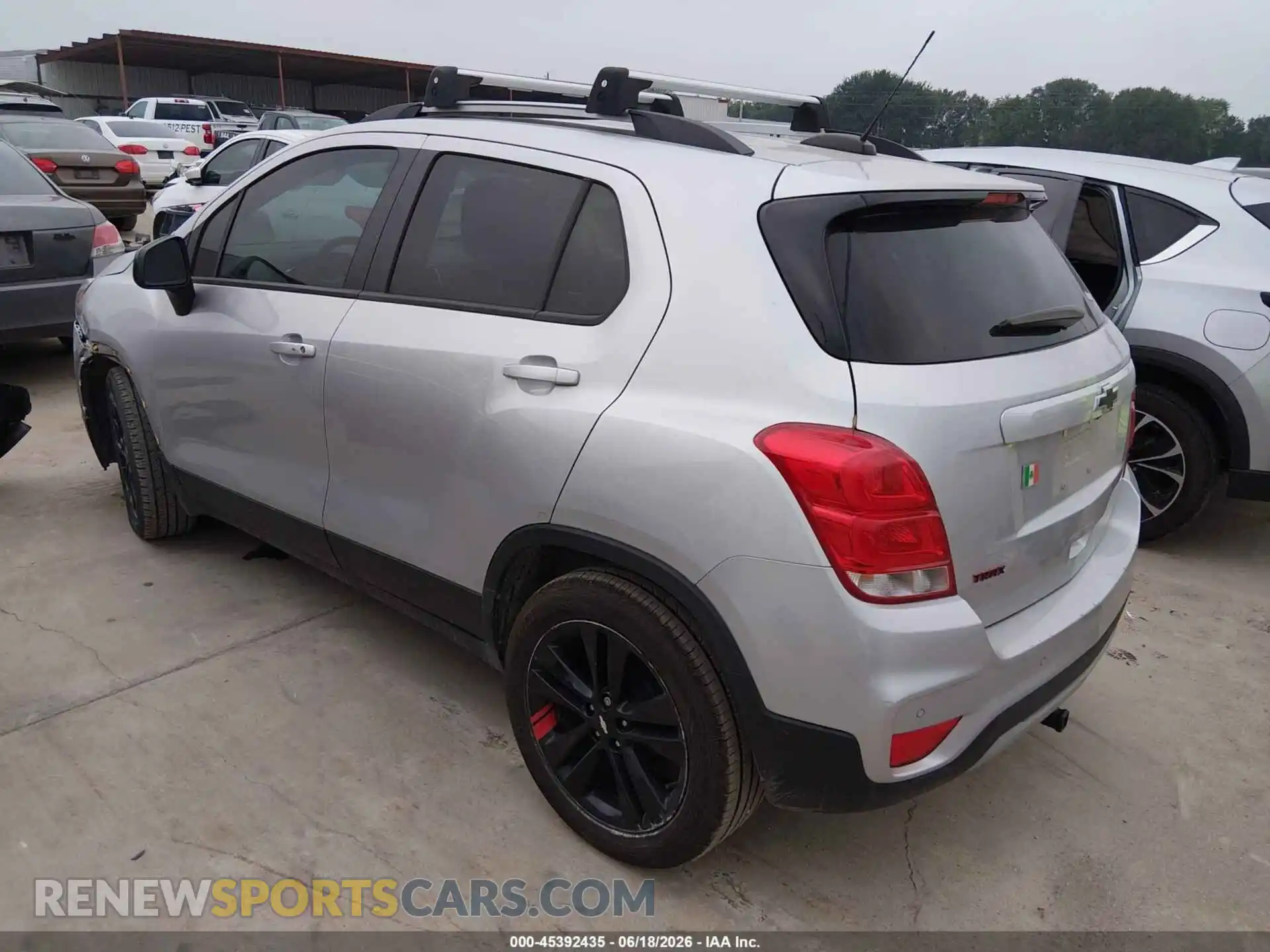 3 fotografías del automóvil dañado KL7CJLSM8NB509130 CHEVROLET TRAX 2022