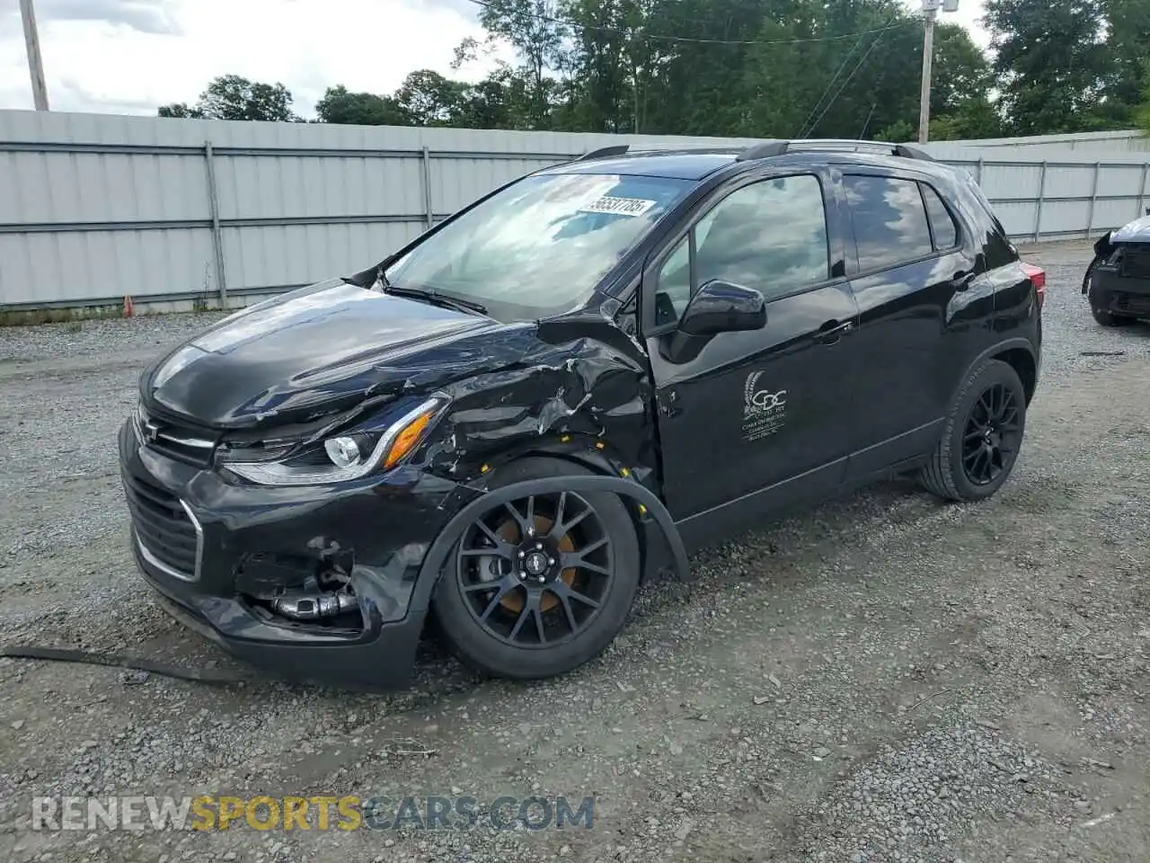 1 Photograph of a damaged car KL7CJLSM8NB529166 CHEVROLET TRAX 2022