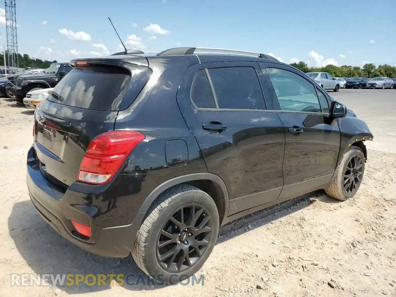 3 fotografías del automóvil dañado KL7CJLSM9NB508147 CHEVROLET TRAX 2022
