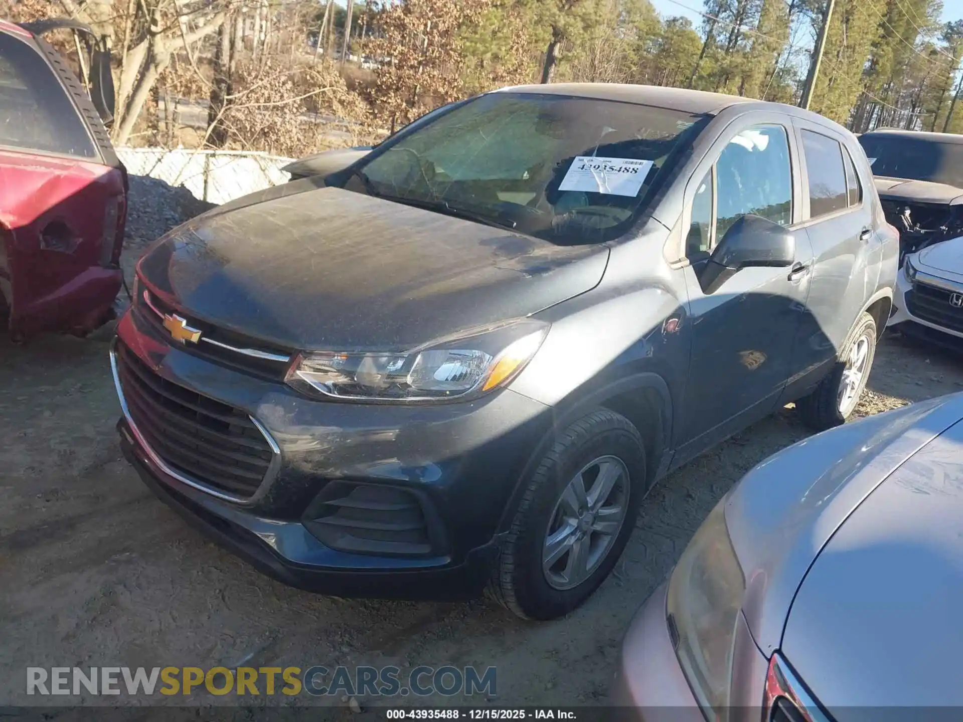 2 Photograph of a damaged car KL7CJNSM2NB502556 CHEVROLET TRAX 2022