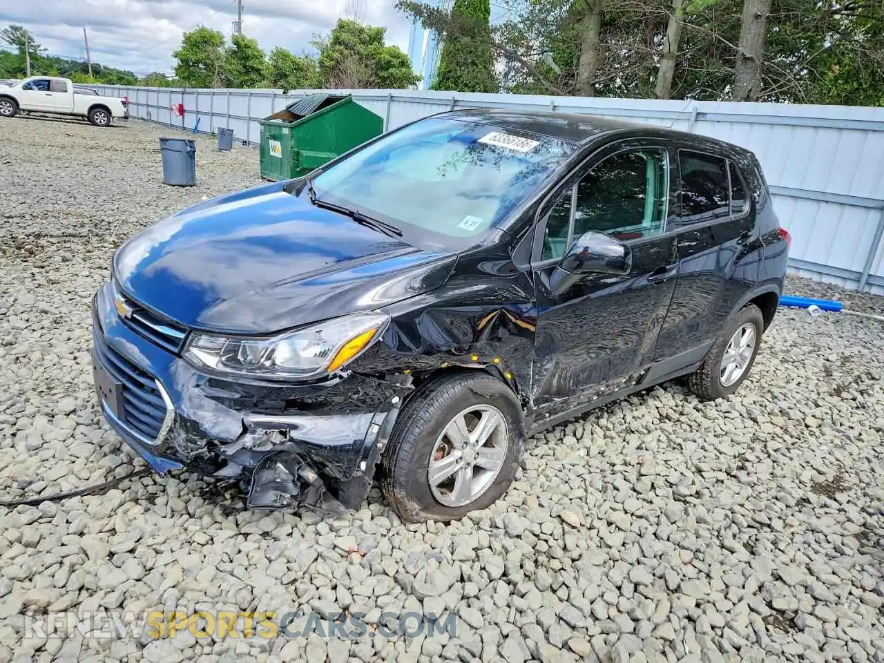1 Photograph of a damaged car KL7CJNSM5NB552593 CHEVROLET TRAX 2022