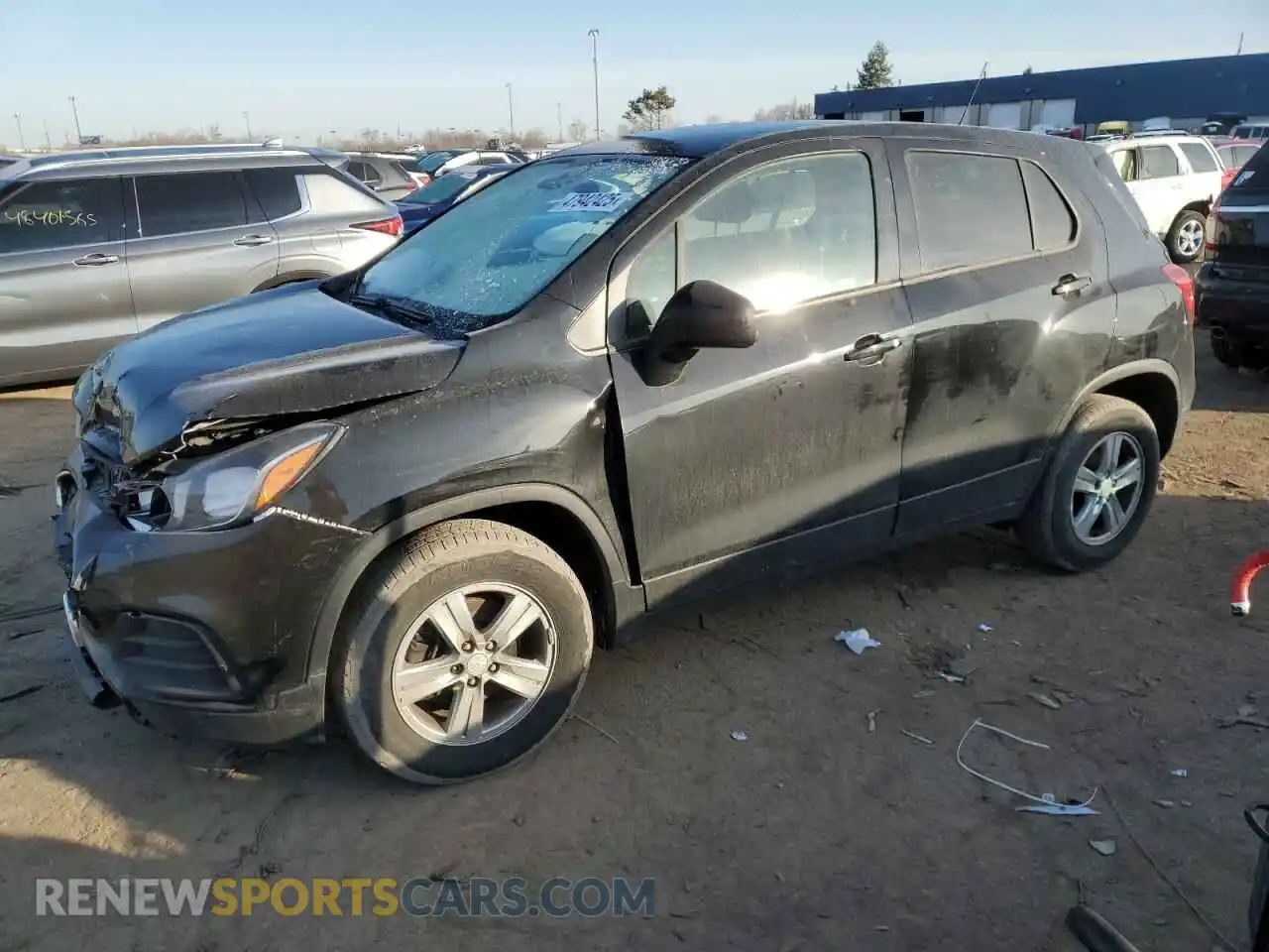1 Photograph of a damaged car KL7CJNSM6NB542865 CHEVROLET TRAX 2022