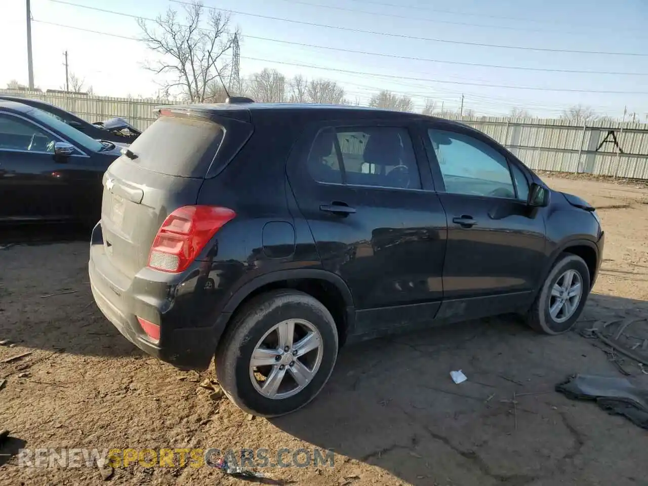 3 Photograph of a damaged car KL7CJNSM6NB542865 CHEVROLET TRAX 2022