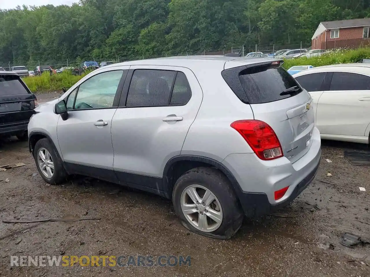 2 Photograph of a damaged car KL7CJNSM8NB545203 CHEVROLET TRAX 2022