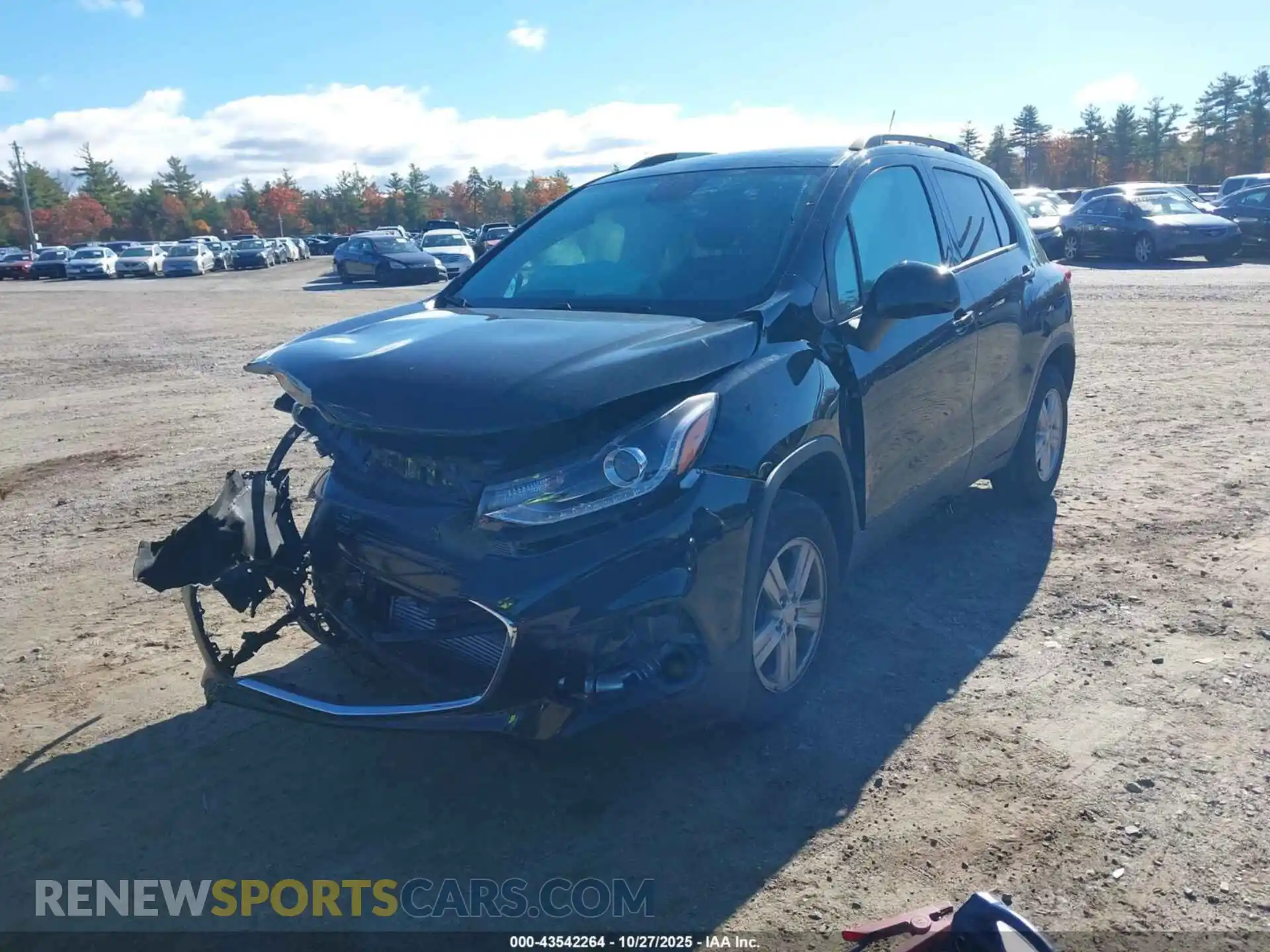 2 Photograph of a damaged car KL7CJPSM0NB505421 CHEVROLET TRAX 2022