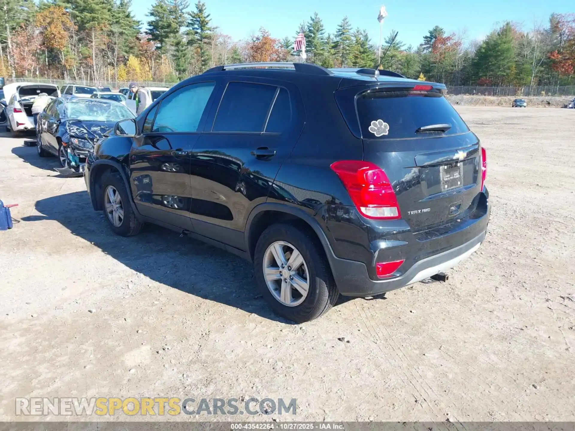 3 Photograph of a damaged car KL7CJPSM0NB505421 CHEVROLET TRAX 2022