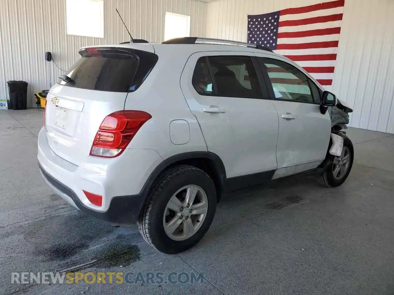 3 Photograph of a damaged car KL7CJPSM0NB533686 CHEVROLET TRAX 2022