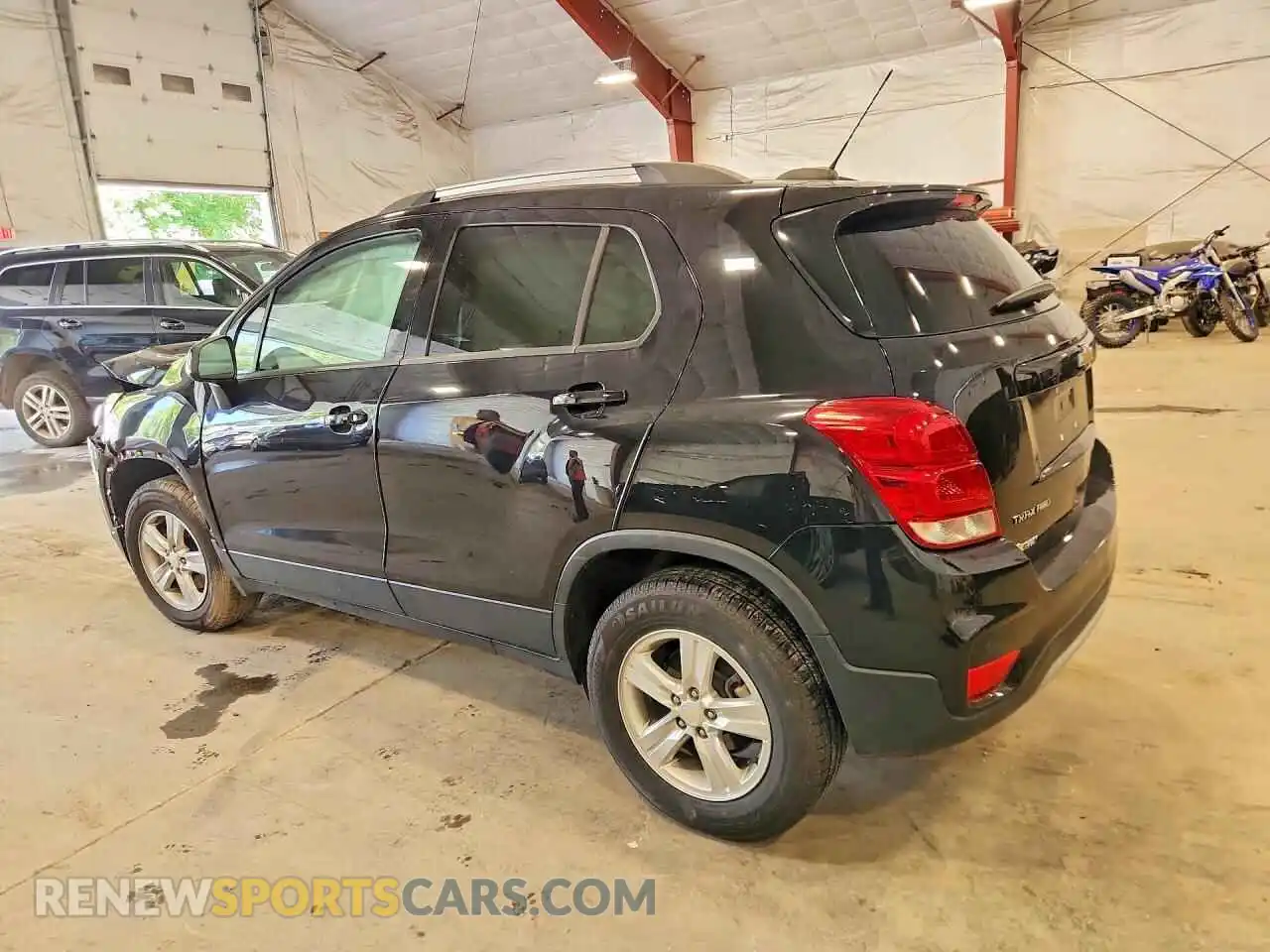 2 Photograph of a damaged car KL7CJPSM0NB534515 CHEVROLET TRAX 2022