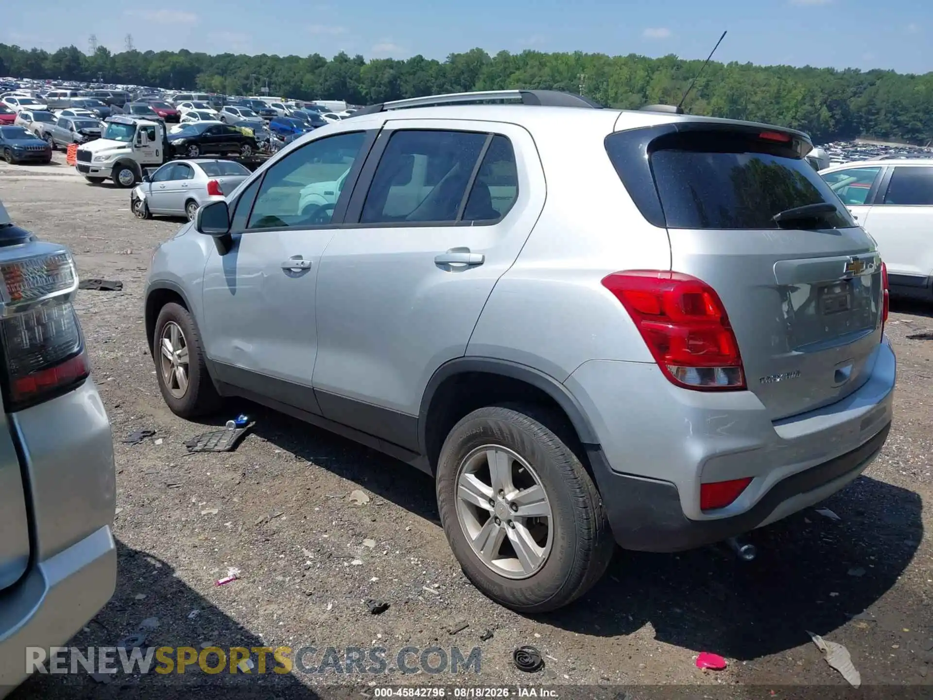 3 Photograph of a damaged car KL7CJPSM0NB537799 CHEVROLET TRAX 2022