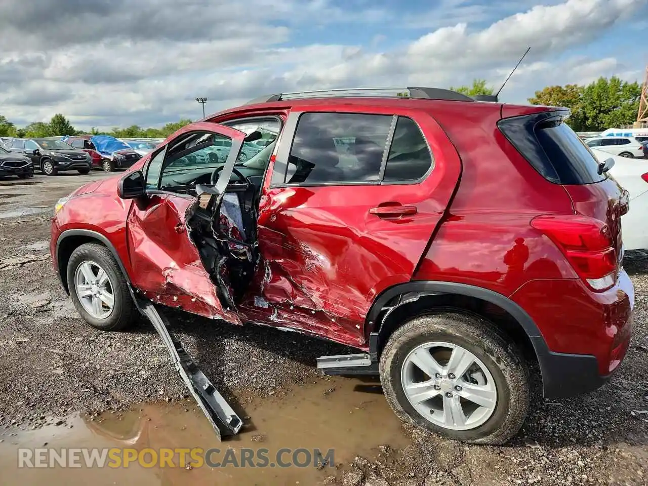 2 fotografías del automóvil dañado KL7CJPSM1NB531204 CHEVROLET TRAX 2022