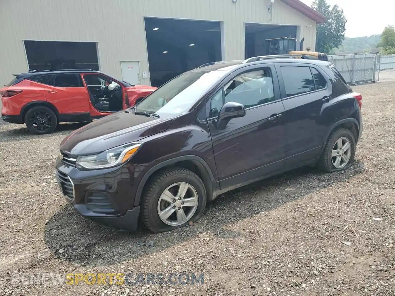1 Photograph of a damaged car KL7CJPSM2NB525637 CHEVROLET TRAX 2022