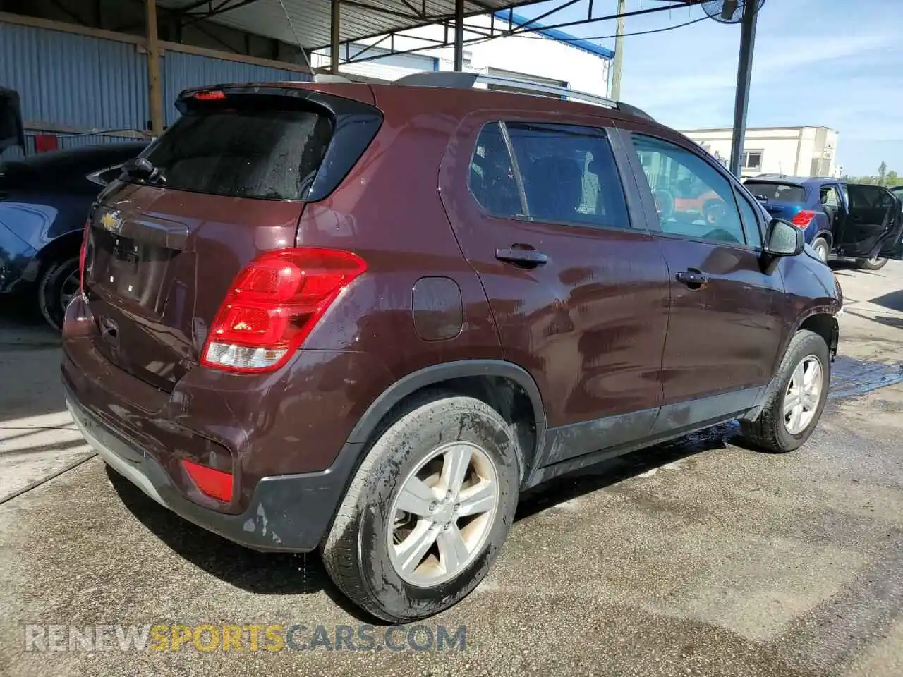 3 Photograph of a damaged car KL7CJPSM2NB540915 CHEVROLET TRAX 2022