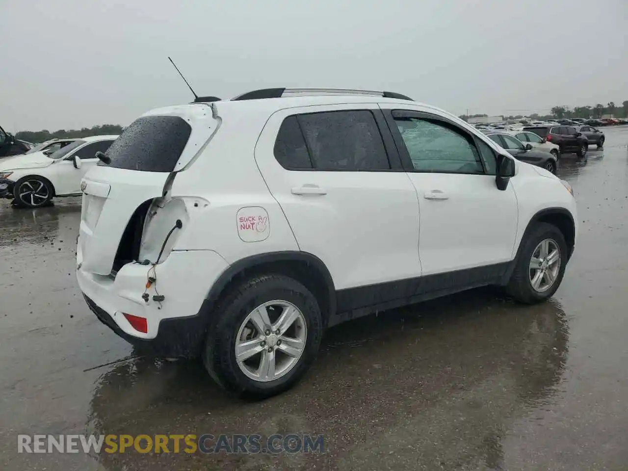 3 Photograph of a damaged car KL7CJPSM2NB548061 CHEVROLET TRAX 2022