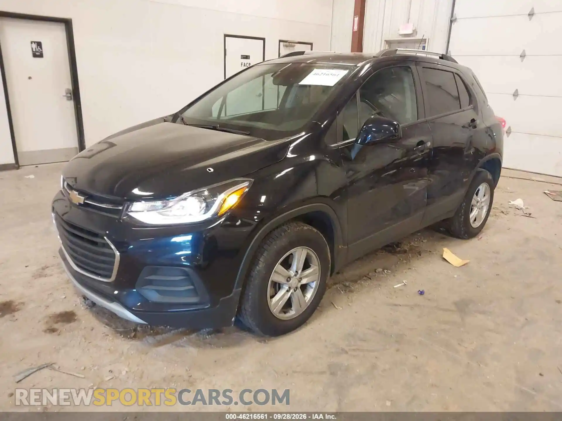 2 Photograph of a damaged car KL7CJPSM2NB565040 CHEVROLET TRAX 2022