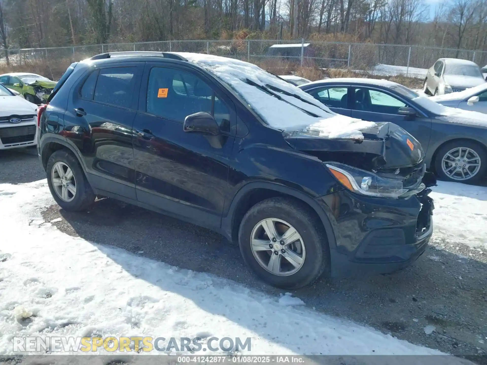 1 Photograph of a damaged car KL7CJPSM2NB567855 CHEVROLET TRAX 2022