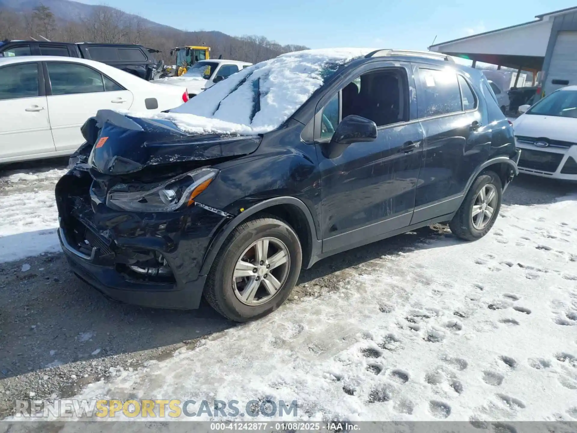 2 Photograph of a damaged car KL7CJPSM2NB567855 CHEVROLET TRAX 2022