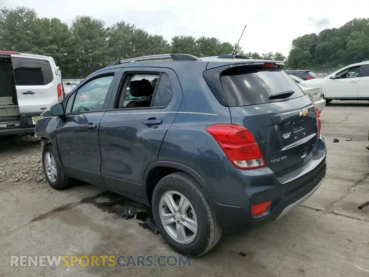2 fotografías del automóvil dañado KL7CJPSM3NB540129 CHEVROLET TRAX 2022