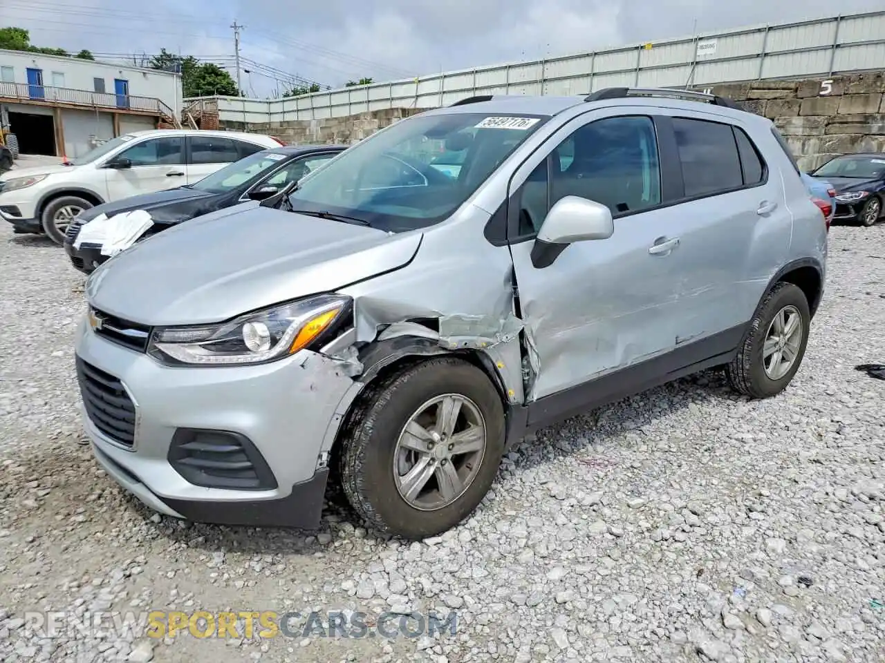 1 Photograph of a damaged car KL7CJPSM3NB558940 CHEVROLET TRAX 2022