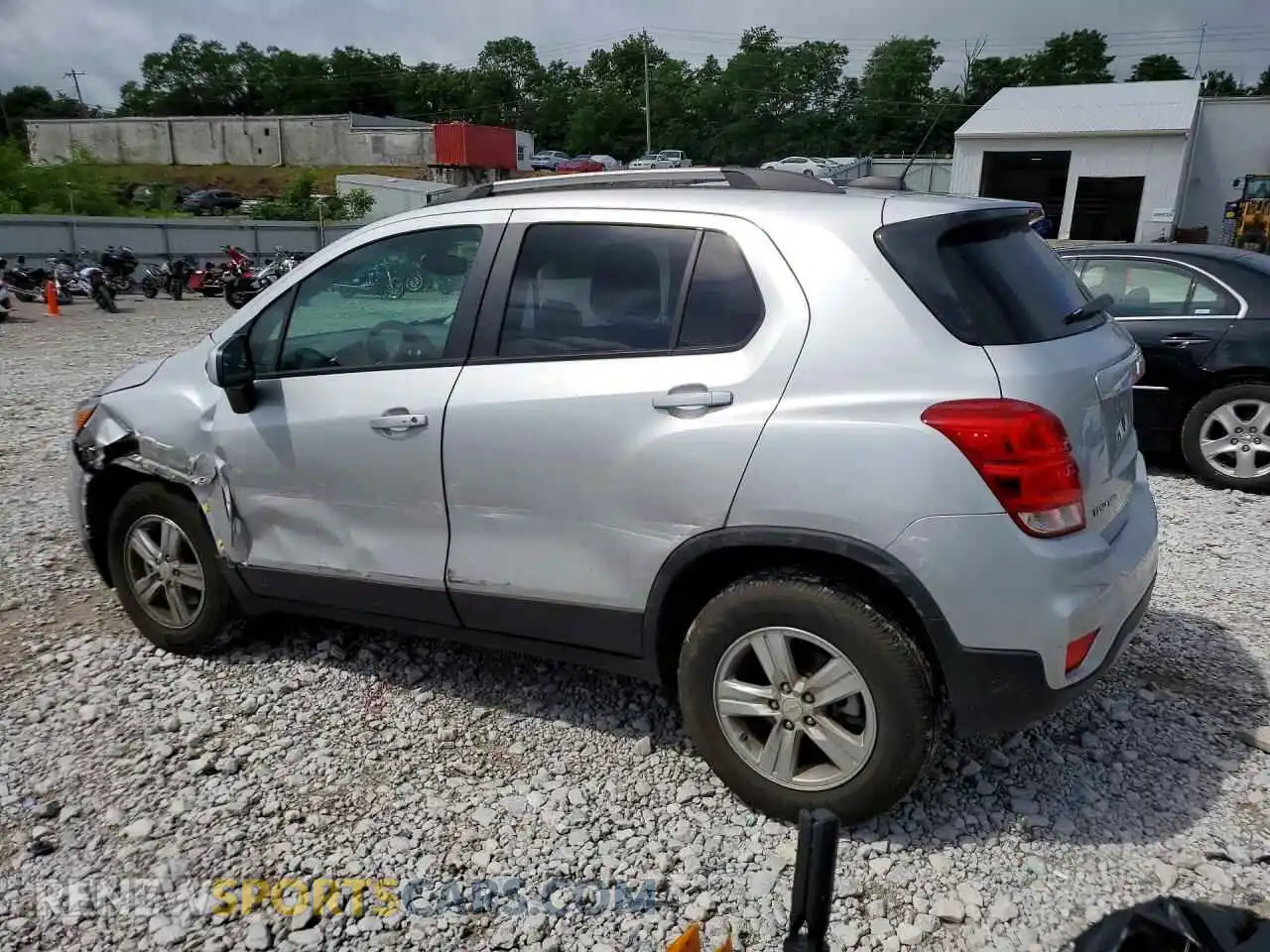 2 Photograph of a damaged car KL7CJPSM3NB558940 CHEVROLET TRAX 2022