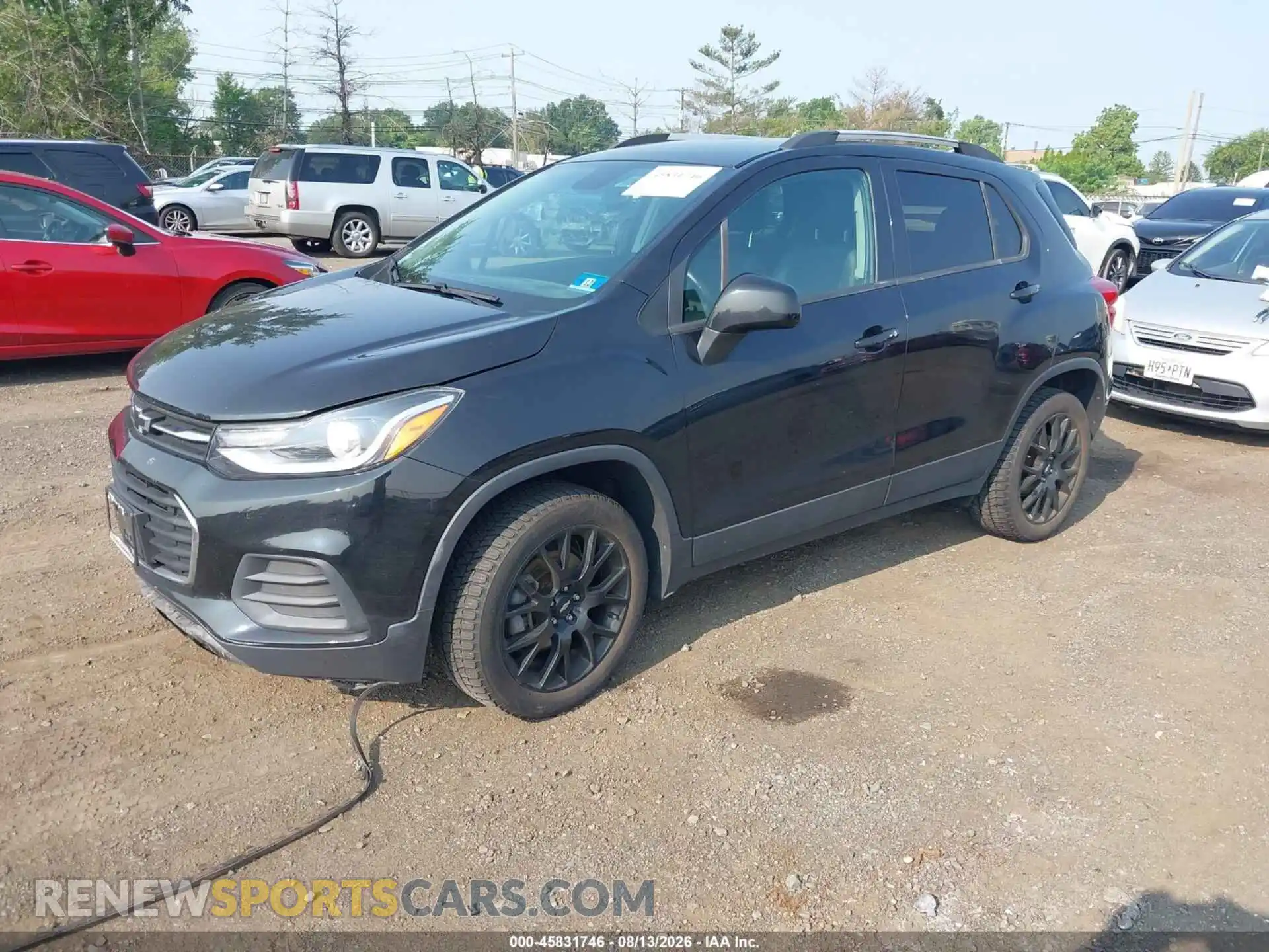 2 Photograph of a damaged car KL7CJPSM4NB536137 CHEVROLET TRAX 2022