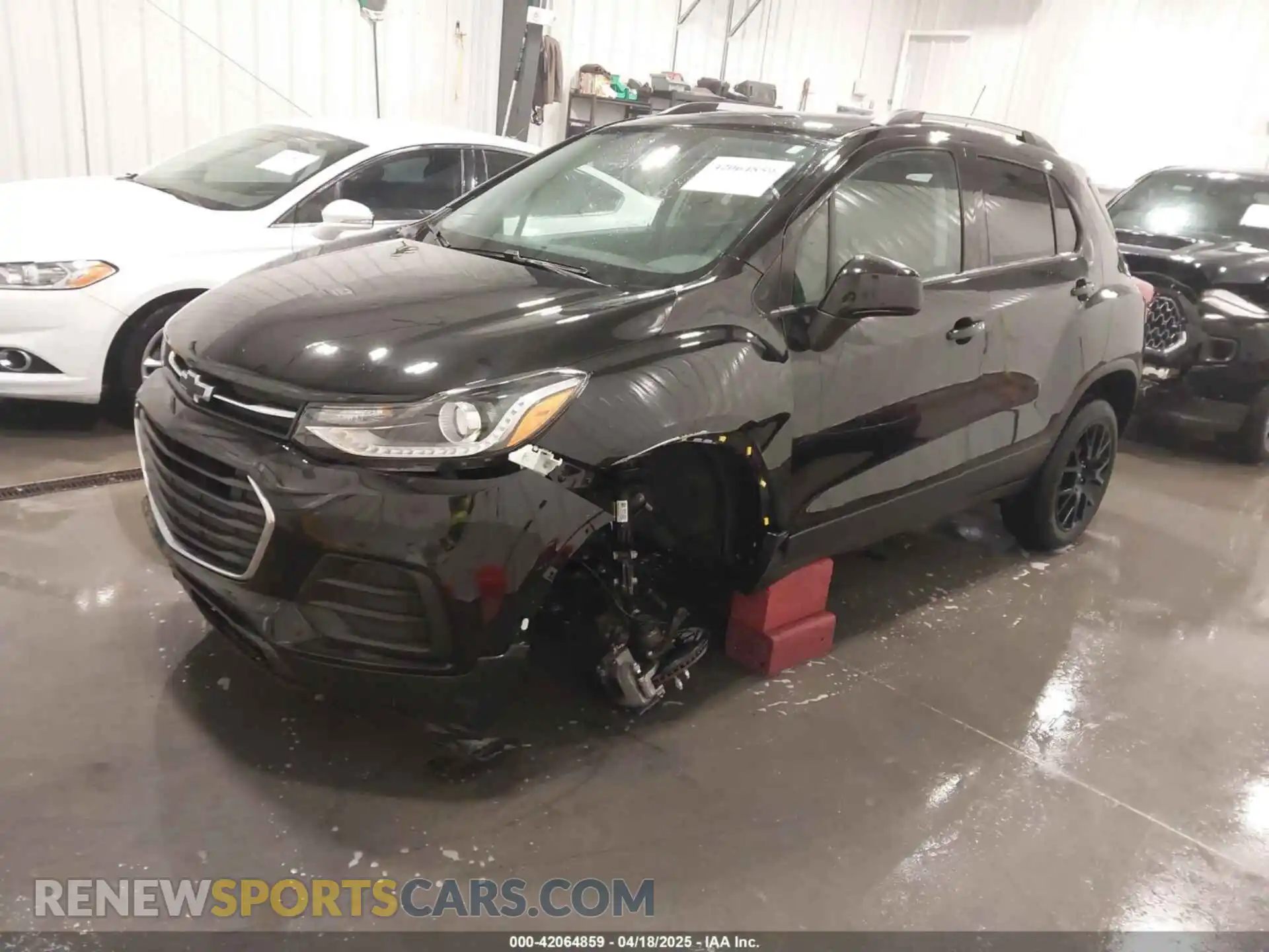 2 Photograph of a damaged car KL7CJPSM5NB540262 CHEVROLET TRAX 2022