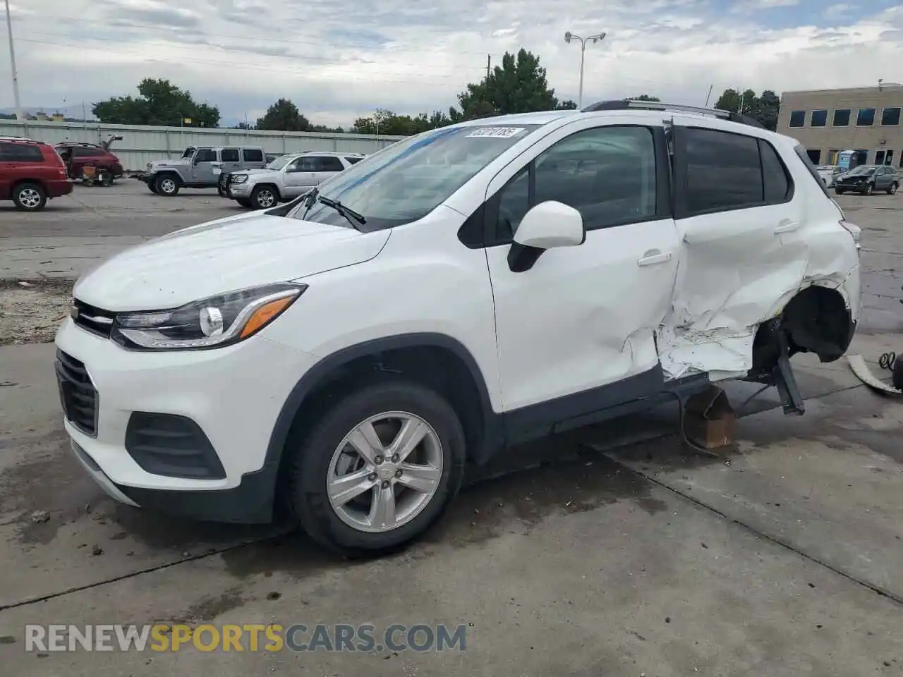 1 Photograph of a damaged car KL7CJPSM5NB564755 CHEVROLET TRAX 2022