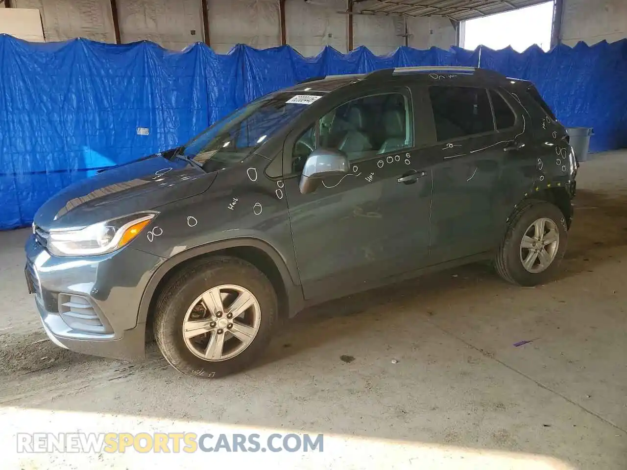 1 Photograph of a damaged car KL7CJPSM7NB526962 CHEVROLET TRAX 2022