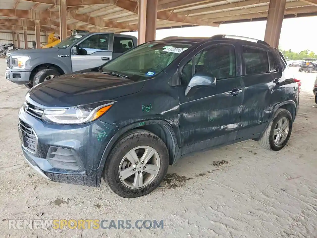1 Photograph of a damaged car KL7CJPSM7NB537850 CHEVROLET TRAX 2022