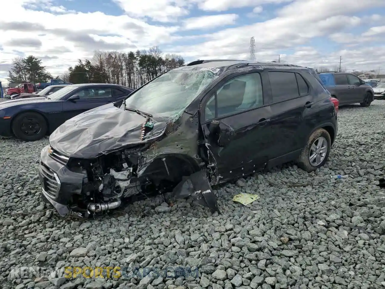 1 Photograph of a damaged car KL7CJPSM7NB560187 CHEVROLET TRAX 2022
