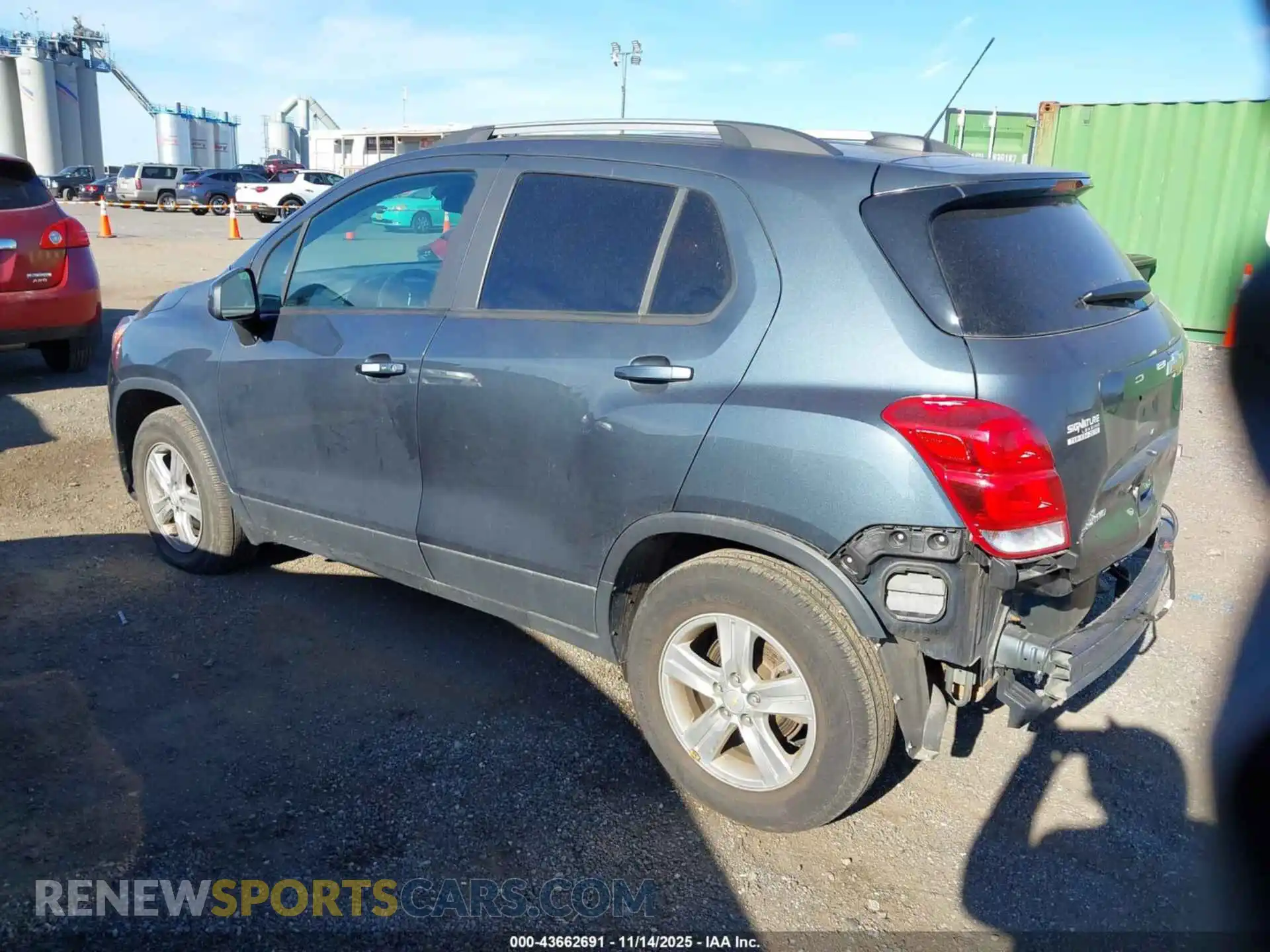 3 Photograph of a damaged car KL7CJPSM7NB560335 CHEVROLET TRAX 2022