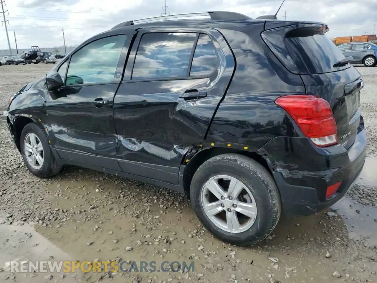 2 Photograph of a damaged car KL7CJPSM8NB506199 CHEVROLET TRAX 2022