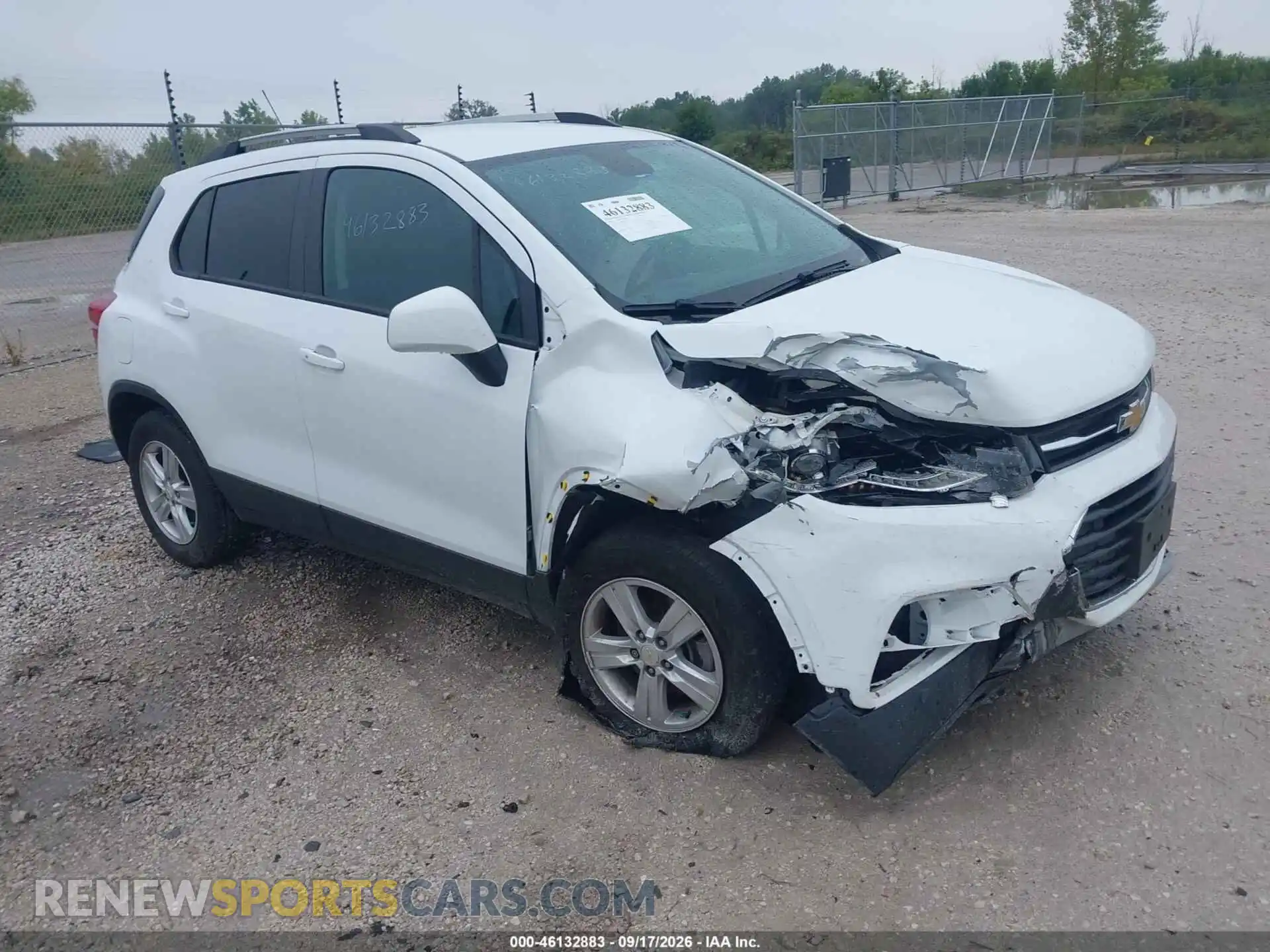 1 Photograph of a damaged car KL7CJPSM8NB543771 CHEVROLET TRAX 2022