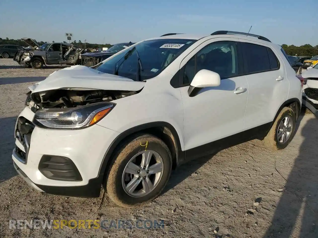 1 Photograph of a damaged car KL7CJPSM8NB559131 CHEVROLET TRAX 2022